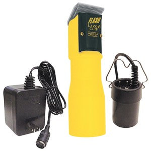 Laube Lazor 2-speed corded yellow clipper kit with lights #503